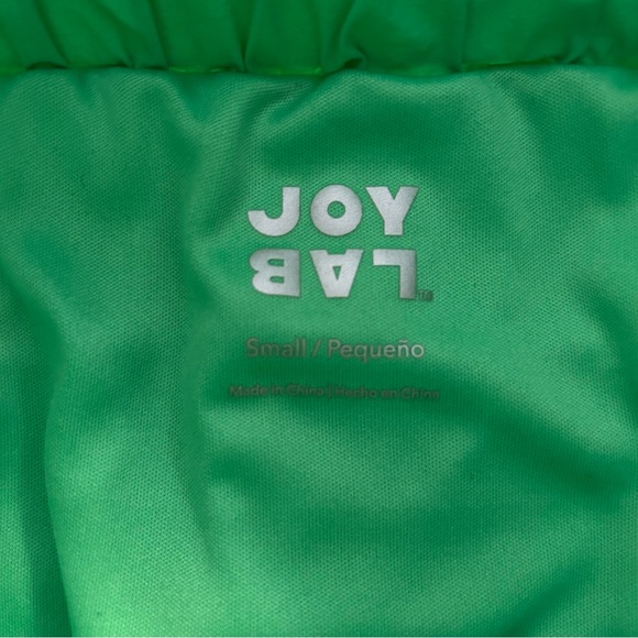 JoyLab Bright Green Lined Athletic Shorts Small Running Exercise Active Workout - Picture 2 of 6